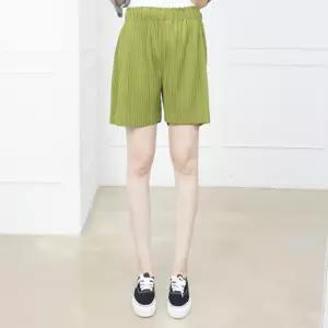 밴딩 시원한 와이드 3부 숏팬츠 주름 반바지 빅사이즈밴 여성의류 여자옷 스판 여름 밴반 밴팬츠