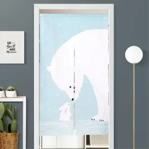 원룸화장실 유리문 선반 동물그림 가리개커튼 바란스 드레스룸 카페 옷장 매장 침구