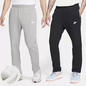 나이키 기모 일자바지 플리스 트레이닝 팬츠