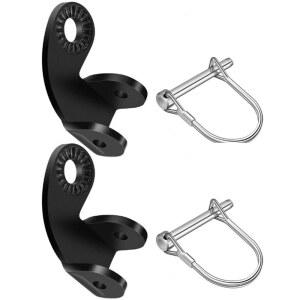 [미국배송] 타켈라블레이즈 자전거 트레일러 히치 커플러 부착 스틸 화물 커플러 벌리 트레일러와 호환 2팩