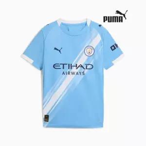 매장정품 PUMA 푸마 키즈 2526 시즌 맨체스터 시티 홈 져지 Jr 780341 01 팬 응원용 아동 반팔 유니폼 9089