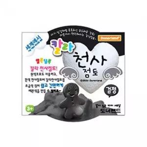도너랜드 4000 칼라천사점토 검정30G 클레이 개(1개입) 12색칼라