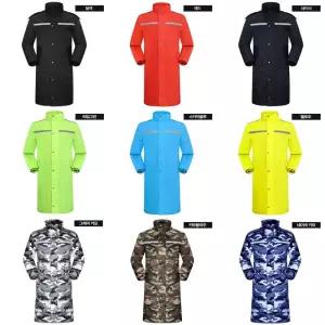 우비 비옷 판초우의 롱코트 배달 방풍 방수 남여공용