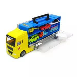 뽀로로 미니카 캐리어 트럭 자동차놀이세트 남자조카 완구 아기선물 유아장난감