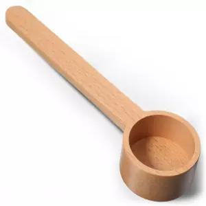 10g 스쿱 나무 커피 계량 스푼 병용 원두 스쿱용