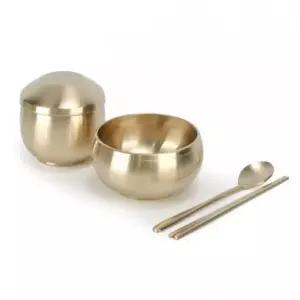 공기대접수저 돌선물 방짜유기 유기어린이옥식기세트