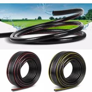 농업용 검정색 고압 점적호스 두꺼운 편사 관수 물호스 고추밭 축사 텃밭 연장용