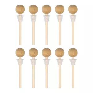 차량용 우드볼 스틱 10개입 기획세트 (25mm) 437456 디퓨저 져공병 용기 저병 꽃병 화병 DIY 방향제만들기