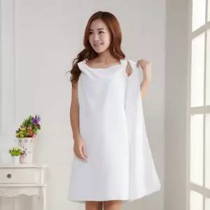 여성 화이트 호텔가운 샤워 목욕 골프 사우나 타올 프리미엄 나치마 원피스