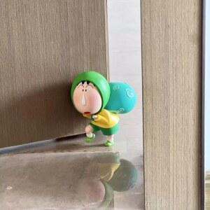 도둑 아이디어 캐릭터 테이블 못말려 선물 맹꽁이 미니피규어 인형 상차림