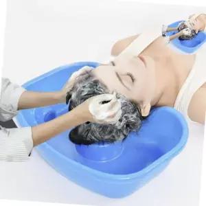 머리감기 샴푸대 샴푸캡 아기 세발기 이동식 환자