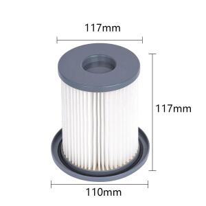 진공 청소기 액세서리 HEPA 필터 및 필립스호환 FC8712 용 12cm 요소, 2 개