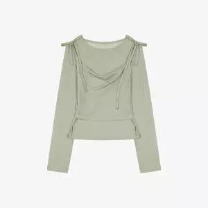 [26 신상] 끈 뷔스티에 + 시스루 티셔츠 SET (VMIBC1803)