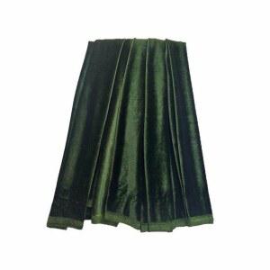 원 파티 DIY 장식 배경 벨벳 천 소재 드랩 커튼 포멀 그린 원단