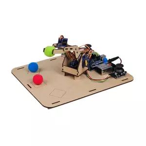 로봇암 만들기 아두이노 코딩 로봇과학 교구 홈스쿨링 놀이 스팀교육 학원