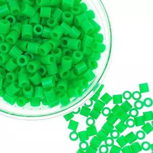 말랑비즈 펄러 단품 초록 100g/비즈/소근육/집중력/창의력/미술/어린이/유아/키즈/컬러/칼라/공예/방과후