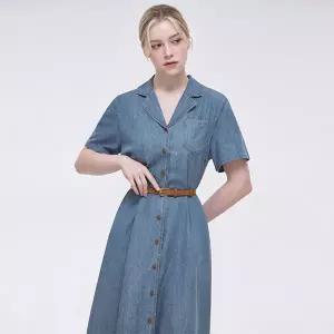 오픈카라벨트셋데님원피스 VF4M1OP3221 1010988