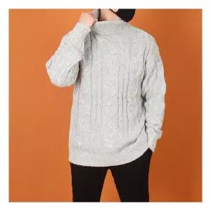 WKG 남자 빅사이즈 몽글몽글 클라우드 목폴라 니트1136711