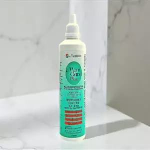 하드렌즈 보존액 렌즈세척액 식염수 렌즈세정액 250ml 4개