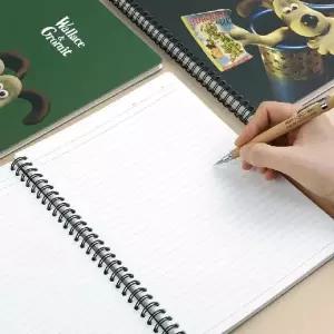 [셀러에이드]캐릭터 스프링노트 학원공부 노트 대학용 필기노트 소형 노트북