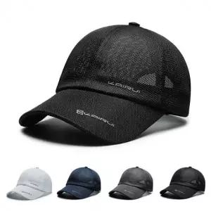 남성 여름모자 올메쉬 심플한 레어링 골프 낚시 볼캡
