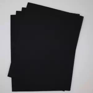 KCS 4/6 12인치 x 18인치 18CT 카운트 코튼 다 천 크로스 스티치 원단 (4개 검은색)