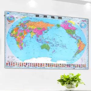 중국어 교육용 여행용 대형 세계지도 (발수코팅형)