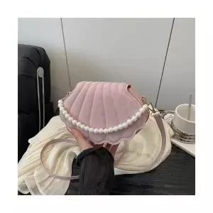 야무치 여자 데일리룩 가방 미니백 비주얼 자개 진주 체인 숄더백 크로스백 KUK5