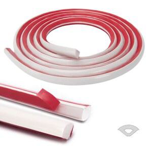 Art3d 10피트 유연한 트림, 성형용 콜크 스트립, 필 앤 스틱 타일 가장자리, 천장, 벽 모서리 흰색