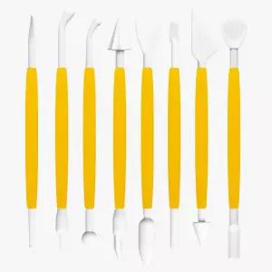 플라스틱 점토 조각칼 8p