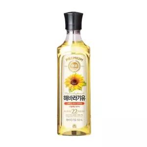 해표 해바라기유 900ml X 3개 해표해바라기유 해바라기유900ml 기름 오일 식당 콜드프레스 식물성오일 건강