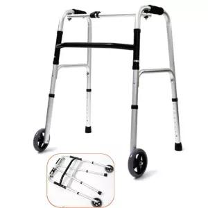 거동불편 고령자 노인 실내용 원터치 접이식 워커 실버 보행차 보행보조차 산책