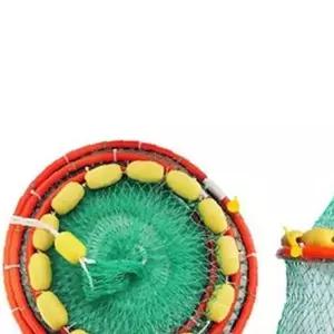 쌍문상회 접이식반달부력망 씨타임 45 레드 망 3단 살림망 바다낚시 그물망