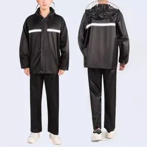 블랙스티치우비 오토바이 우비세트 방수 우의 비 우비 비옷