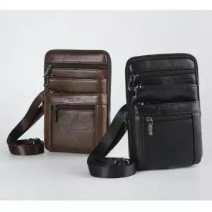 남성 미니 핸드백 데일리 가죽 핸드폰 수납 크로스백 WFFMTBD