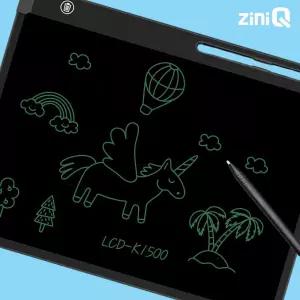 지니큐 15인치 대형 LCD전자노트 전자보드 전자칠판/그림/스케치/전자/패드/한글/공부/낙서/메모/보드