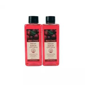 더허브샵 디퓨저 리필오일 200ml 2입 블랙체리