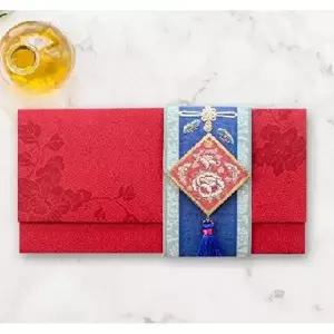 편지지 편지지축하봉투 3P 고운 홍빛 미니 카드 엽서 생일