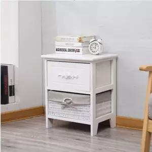 레나퍼니처 로로티 라탄 2단 서랍장 수납장 정리함 정리장 옷정리장 드레스룸가구 거실가구 침실가구