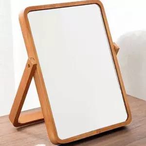사각 네모 탁상 거울 각도 조절 신혼 이쁜 선물 원목탁상거울 디자인거울 미용실거울 신혼가구 화장대거울