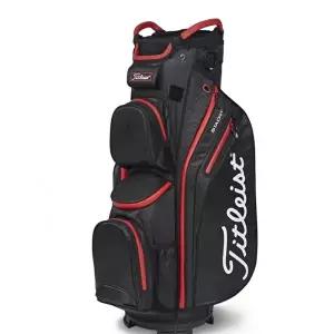 [타이틀리스트]타이틀리스트 방수 캐디백 블랙 14구 유럽판 골프가방 카트백 Cart 14 StaDry Golf Bag