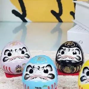 쌍문상회 고양이 일식소품 미니 일본 다루마 피규어 5세트