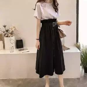 린넨 상하 세트 코디 반팔 가볍고 시원한 여성 투피스