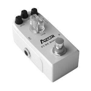 AZOR 퓨어 부스트 기타 이펙트 페달 마이크로 클린 페달, 일렉트릭 트루 바이패스용