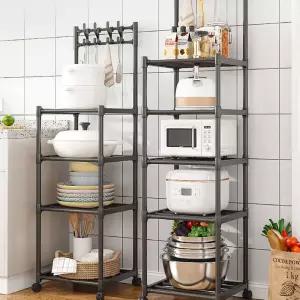 이동식 수납 선반 주방 베란다 다용도 틈새 정리대 수납장 트롤리 팬트리 트레이 주방선반