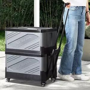 폴딩박스 캠핑용구르마 캠핑웨건 수레카트 미니캐리어 캠핑카트 캠핑수레 캠핑캐리어 캠핑왜건