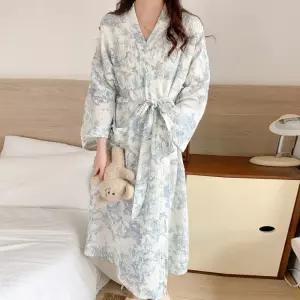 유야 여성 요루면 트왈 로브 샤워가운 목욕가운 -FHV0003- 봄 가을