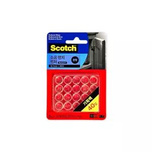 3M 소음 방지 범퍼 40입/패드/의자/깔끔한/다리/다용도/마루/커버/체어/슈즈/식탁발/발받침/신발/쿠션/바닥