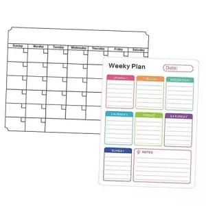 롤링 자석 화이트 보드 1주형 가정용 시트지 주간 WECFFE7