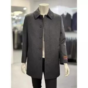 [바쏘옴므]BASSO 세이브존01 차콜 그레이  울 블랜드 스탠다드 맥코트 BSZ4CJ99A (44810741)